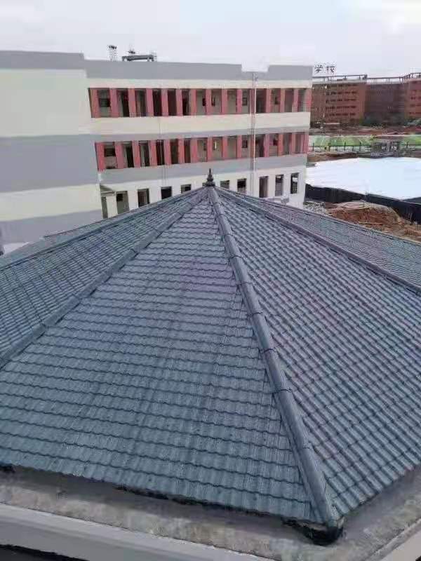 樹脂瓦施工現場